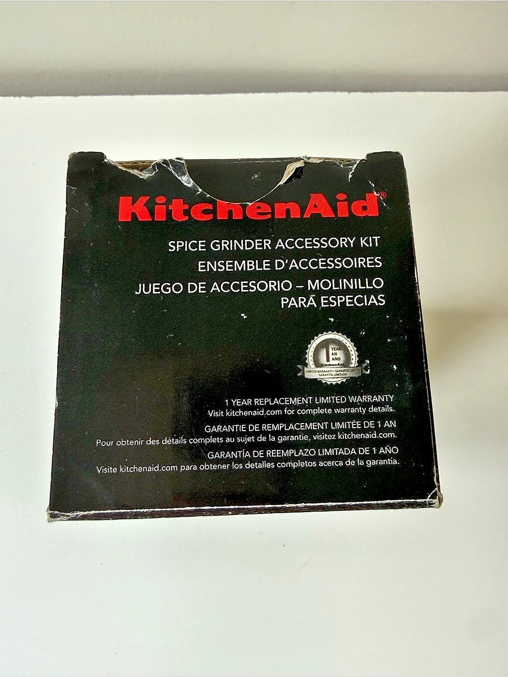 KitchenAid Spice Grinder Accessory Kit Silver - Picture 5 of 6